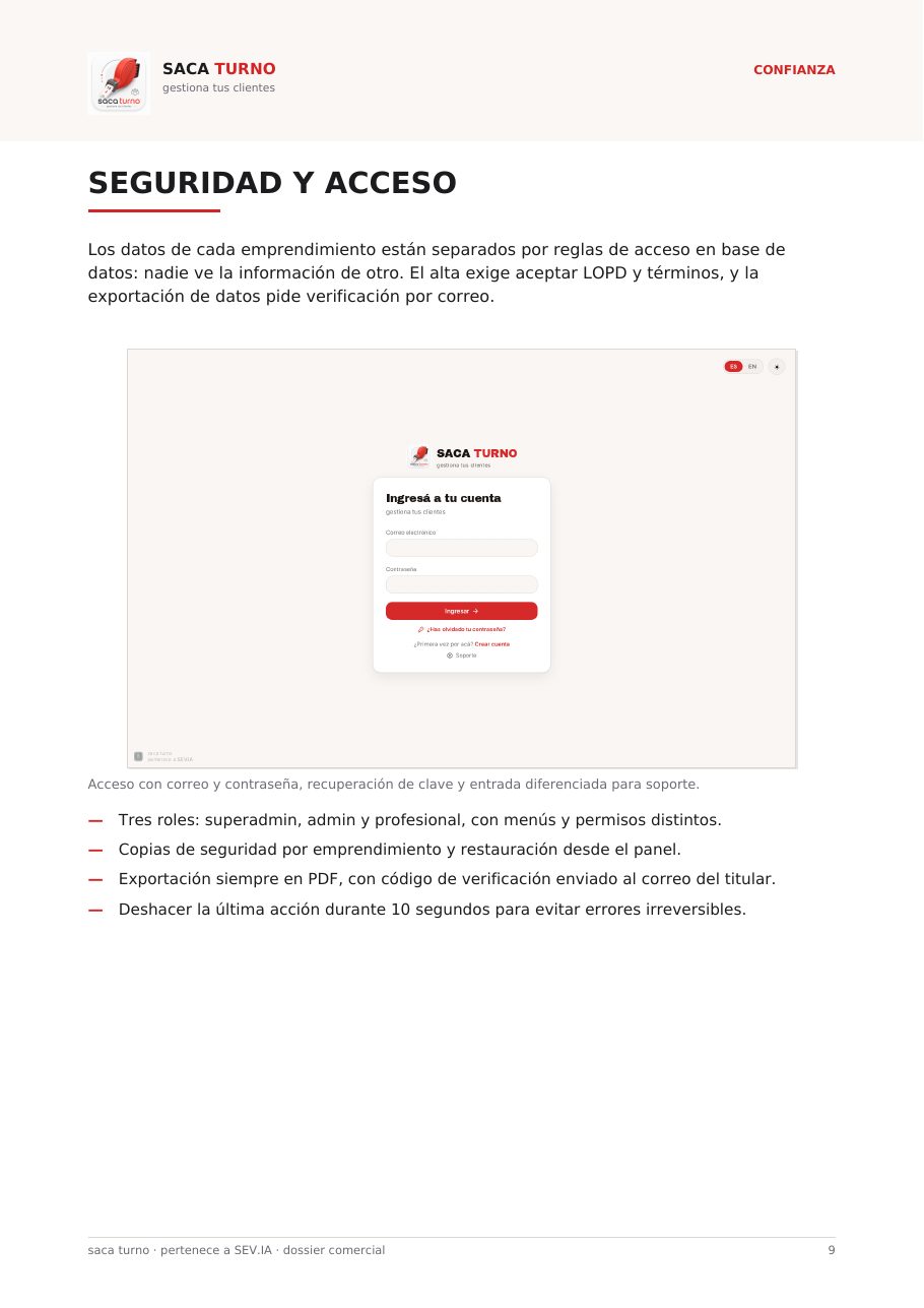Dossier SACA TURNO, página 9 de 10