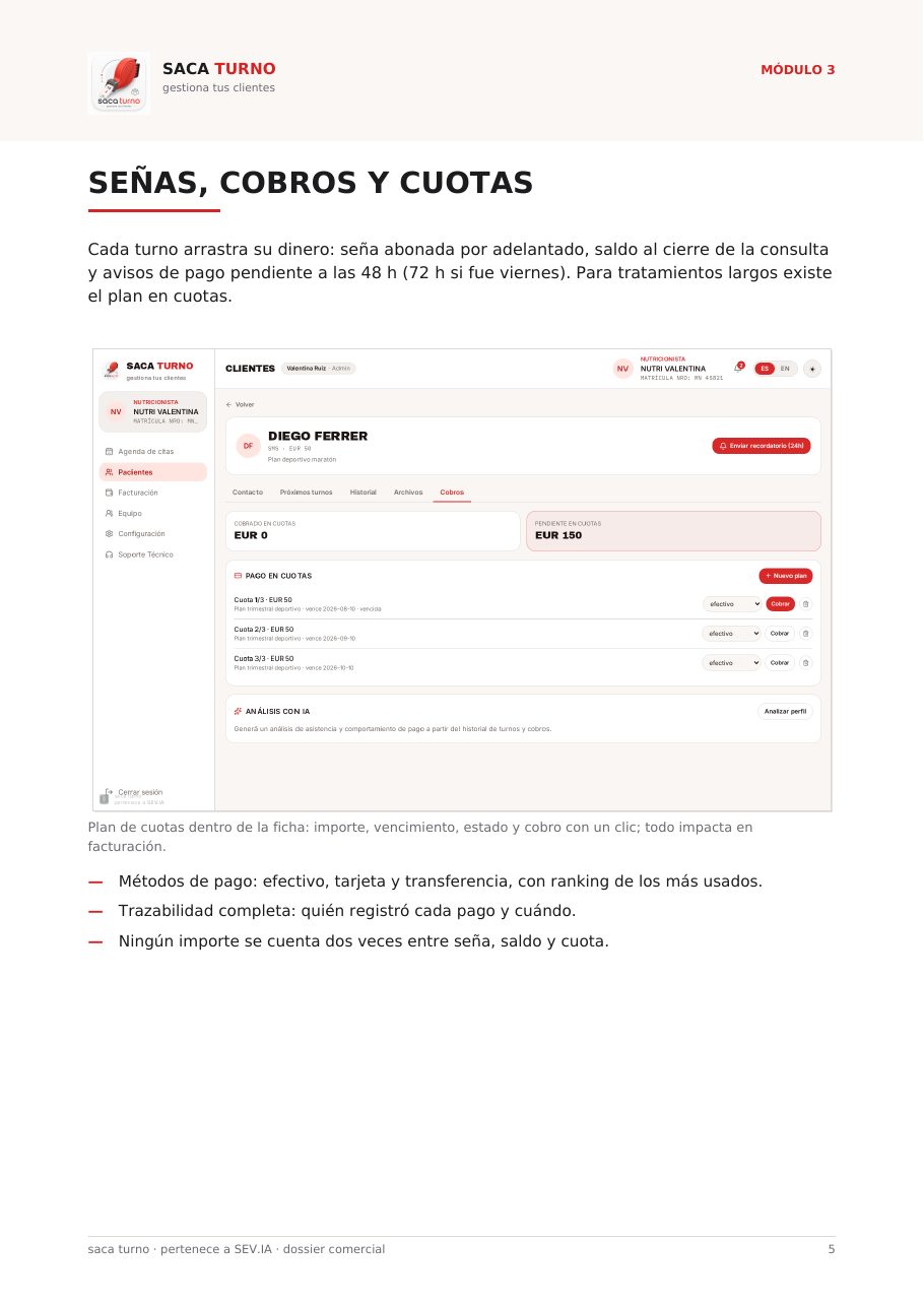 Dossier SACA TURNO, página 5 de 10